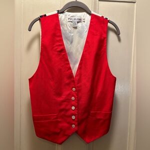 JH COLLECTIBLES VINTAGE VEST, excellent condition, size 6 petite